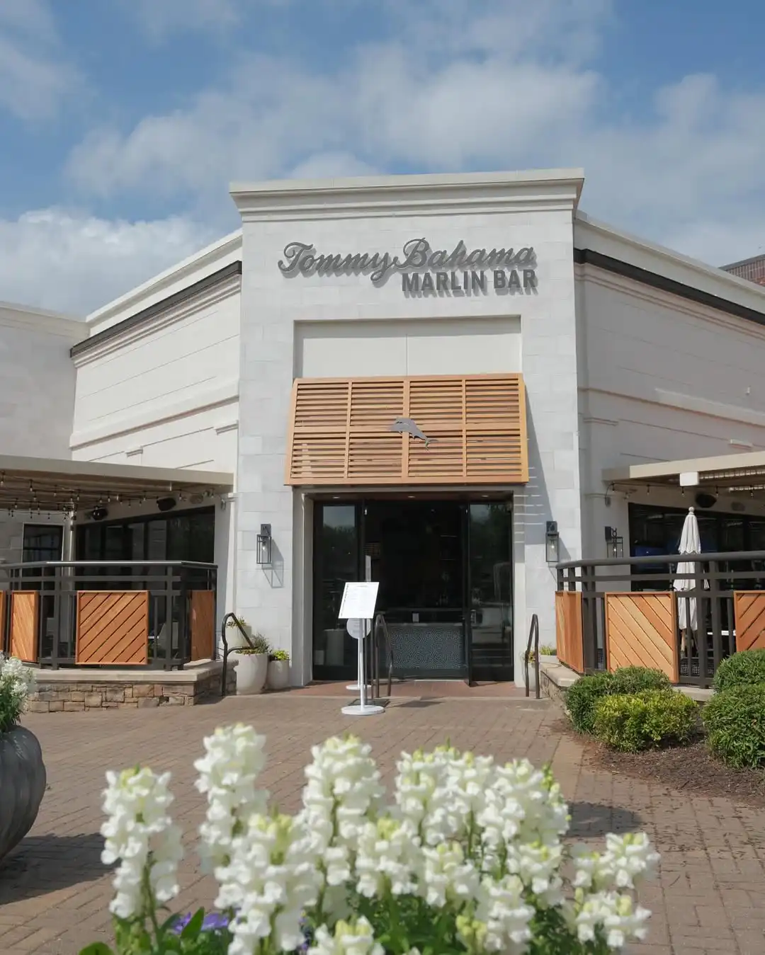 Tommy Bahama Stone veneer installation Southpark