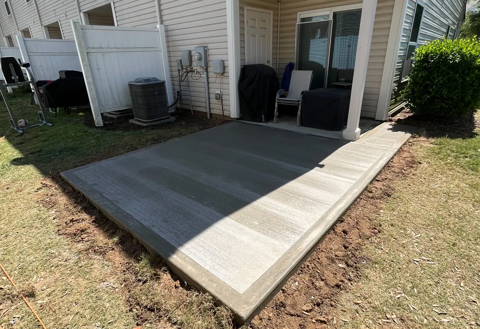 Concrete Patio