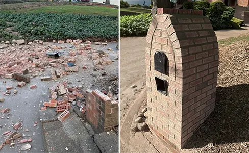 Brick Mailbox