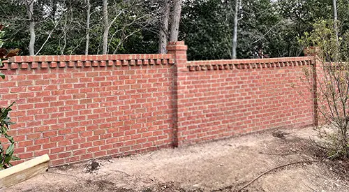 Brick wall Installation